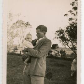 Roy Riddel and son