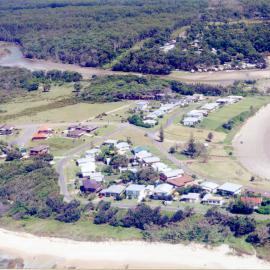 Aerial view of Arrawarra, 1992-1994 