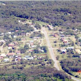 Aerial view of Mullaway, 10 March 1992