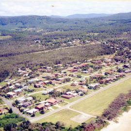 Aerial view of Sandy Beach, 10 March 1992