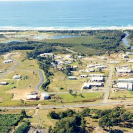 Aerial view of Woolgoolga industrial area, June 1994