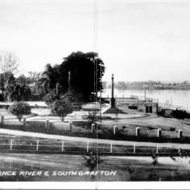 Memorial Park and the Clarence River 