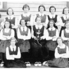 The Physical Culture Team at St Augustine's School, 1935 