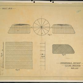 Hardacre's Patent Flying Machine, sheet 2