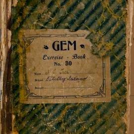 Jessie Tulk's cookbook, South Solitary Island, c. 1930s