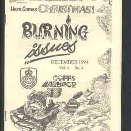 Burning Issues, Vol. 4 No. 4, December 1994