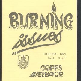 Burning Issues, Vol. 5 No. 2, August 1995
