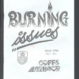 Burning Issues, Vol. 6 No. 1, May 1996
