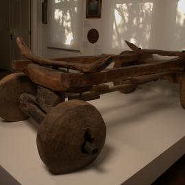 George Ellis' timber jinker, c. 1900