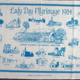 Commemorative tea towel