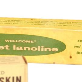 Wellcome Lanoline Tube in Box