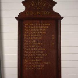 Karangi Honour Board