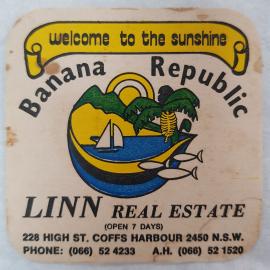 Banana Republic coaster