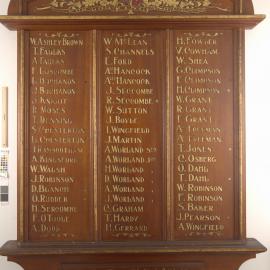 St John's Honour Board