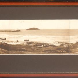 Jetty Beach panorama, 1922