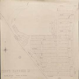 Coffs Harbour map, Part 12, 1958