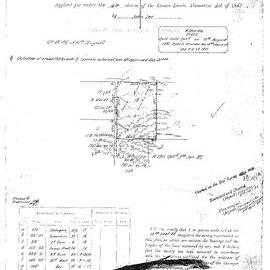 Tracing of portion 18, Parish of Coff, 1883