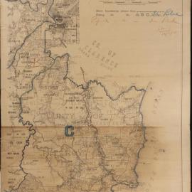 Dorrigo No. 12 map, 1907