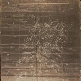 Village of Brelsford at Coff's Harbour map, 1886