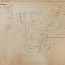 Parish of Koukandowie map, 1978