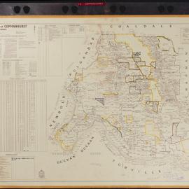 Parish of Copmanhurst map, 1971