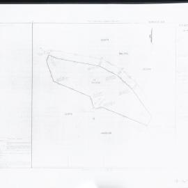 Coffs Harbour Marina site plan, 1978
