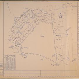 Plan of subdivision, Toormina, 1983