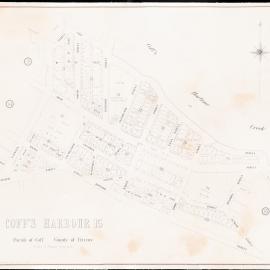 Map of Parish of Coff, 1958