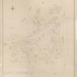 Map of Parish of Coff, 1958