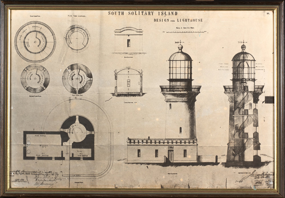 South Solitary Island Design for Lighthouse