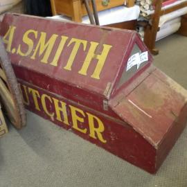 A. Smith butcher's meat delivery sidecar