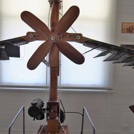 Model of George Hardacre's ornithopter