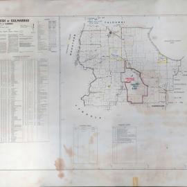 Map of Parish of Gulmarrad, 1973