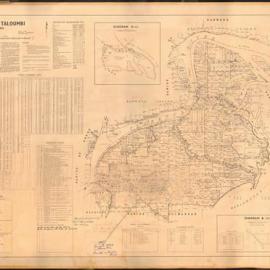 Map of Parish of Taloumbi, 1969