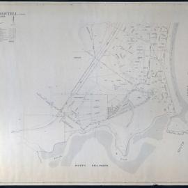 Map of Town of Sawtell, 1979