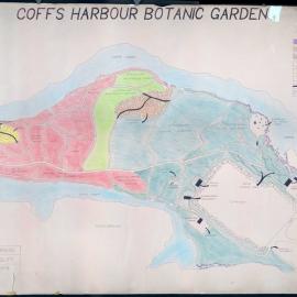 Coffs Harbour Botanic Garden plan, 1979