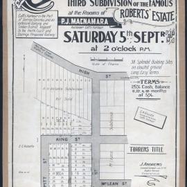 Coff's Harbour: The Chief Port of the North poster, 1908