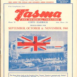 Tasma & Memorial Theatre programme, September to November 1960