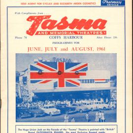 Tasma & Memorial Theatre programme, June to August 1961