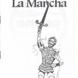 Man of La Mancha theatre program