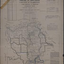 Map of Parish of Banyabba, 1944