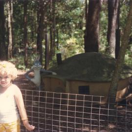 Bugs Bunny house, Storyland Gardens, mid-1980s
