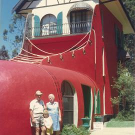 The 'shoe house', Storyland Gardens, mid-1980s