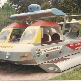 Banana Republic space ambulance, Woolgoolga Adventure Village, mid-1980s