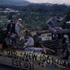 M. Cunningham & Sons float, High Street, 1961