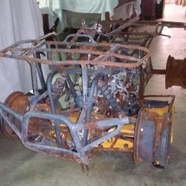 Fire Damaged Quad Bike