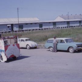 Jack Corney Electrical Contractors float, Coffs Jetty, 1964