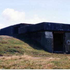World War II lookout at Gallows Beach, 18 March 1992
