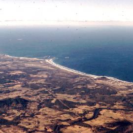 Aerial of Coffs Harbour & Sawtell, 1962