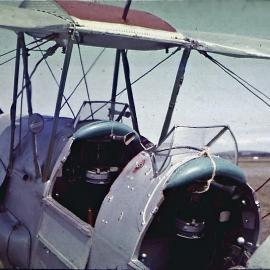 De Havilland Tiger Moth cockpit, 1962
